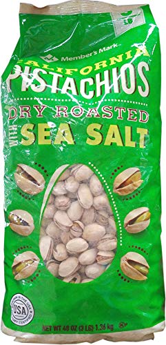 Member's Mark Roasted & Salted Pistachios, In-Shell, 48 oz