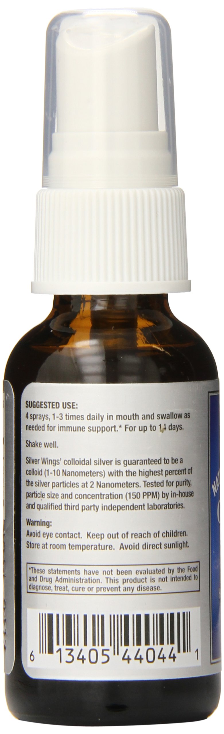 Natural Path Silver Wings Colloidal Silver 150 ppm Spray, 1 fl oz