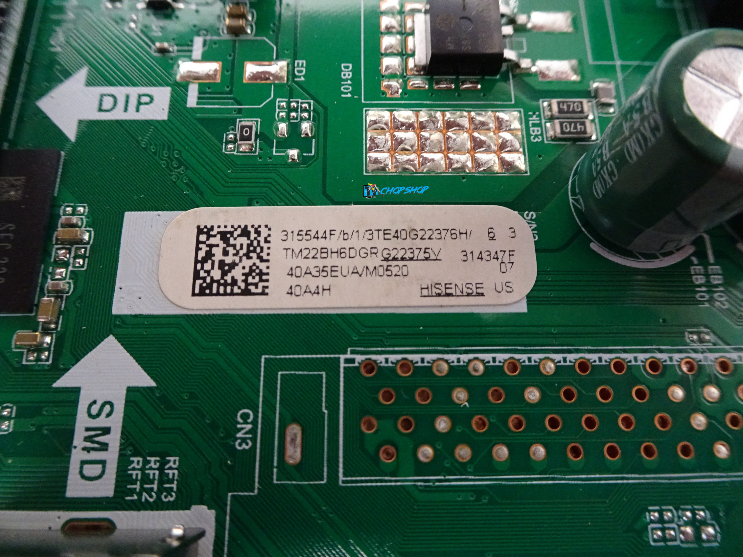 Hisense 40A4H Main Board 315544F (TP.MT9216T.PB703) 703190865991| eBay