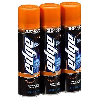 Edge Advanced Shave Gel, 9.5 oz (3-Pack)
