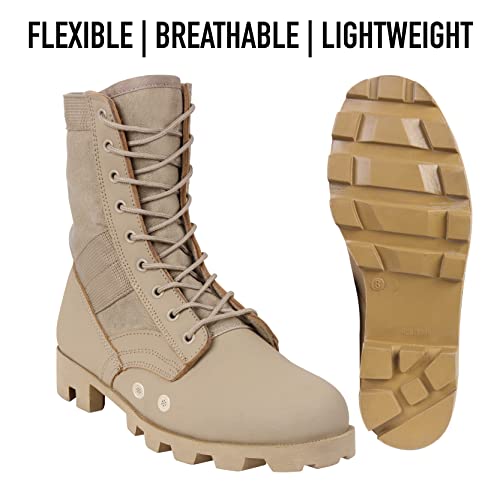 Rothco GI Style Military Jungle Black Boots - 5081 - R - 5 detailed image 11